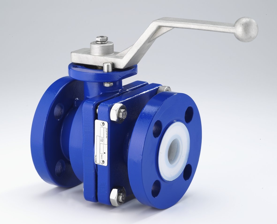 Lined valves